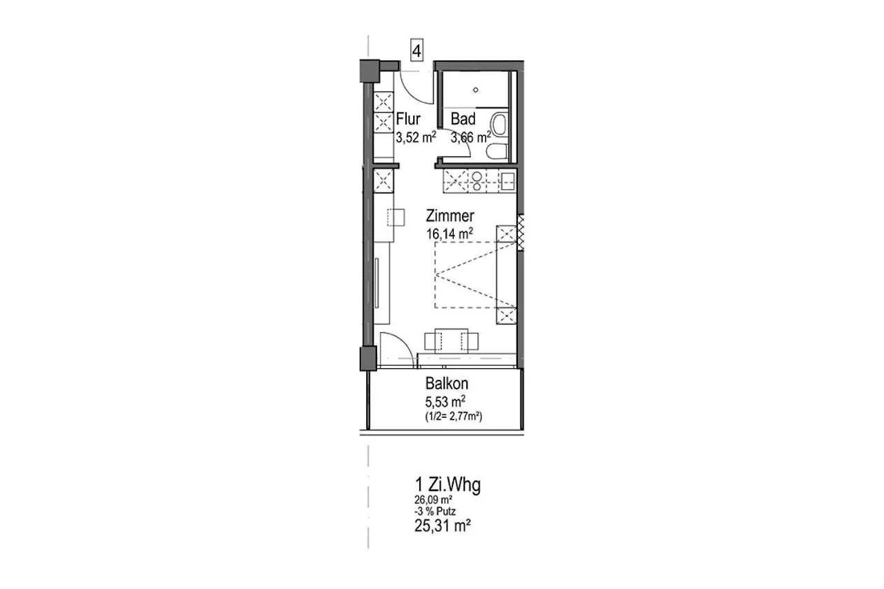 Huber Living Basic 210 Apartment Germering